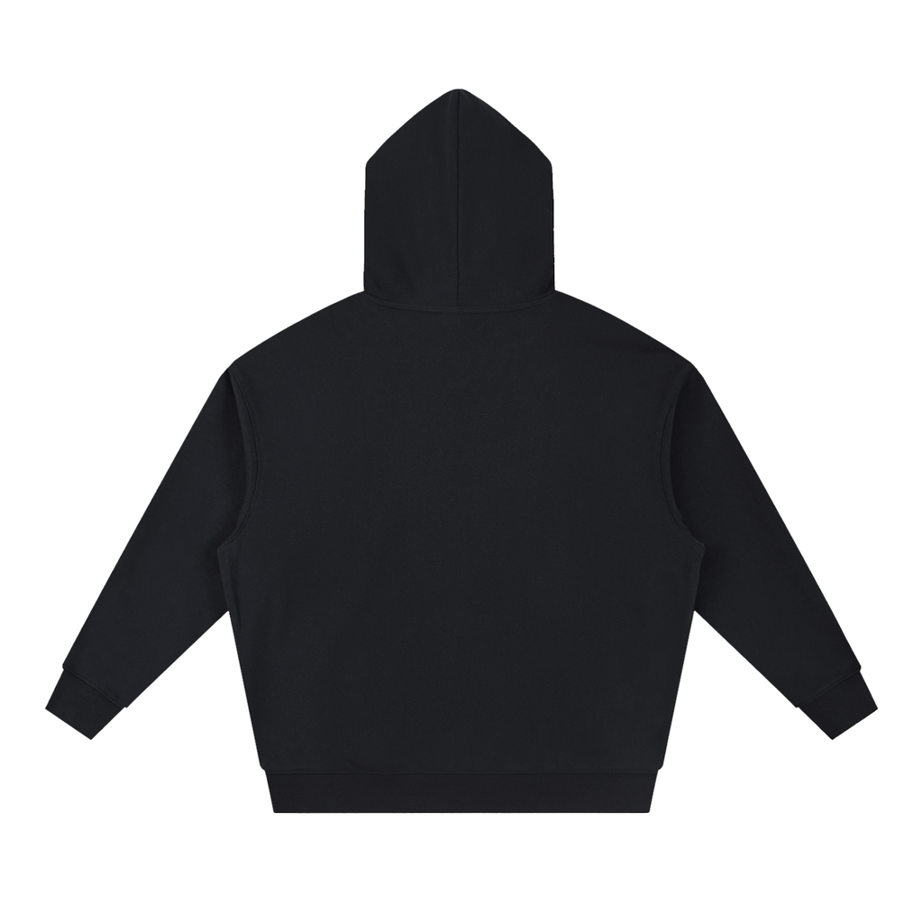 Black hoodie on a white background
