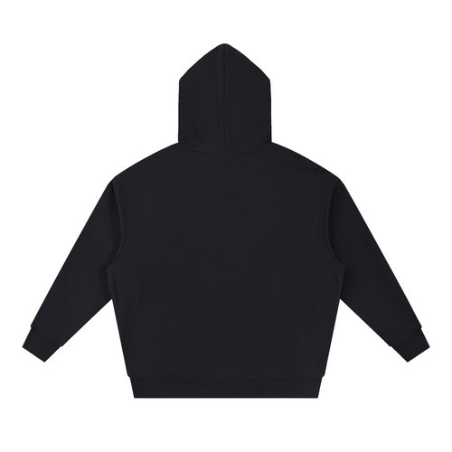 Black hoodie on a white background