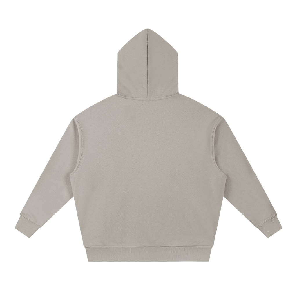 Gray hoodie on a white background