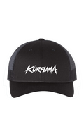 Kurflama White Logo Low Pro Trucker Cap