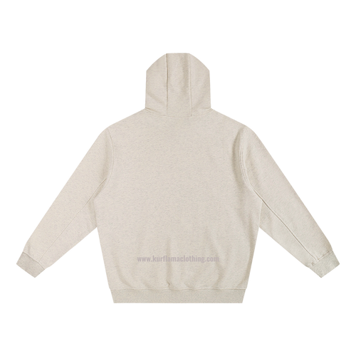 Fleeced High Neck Hoodie