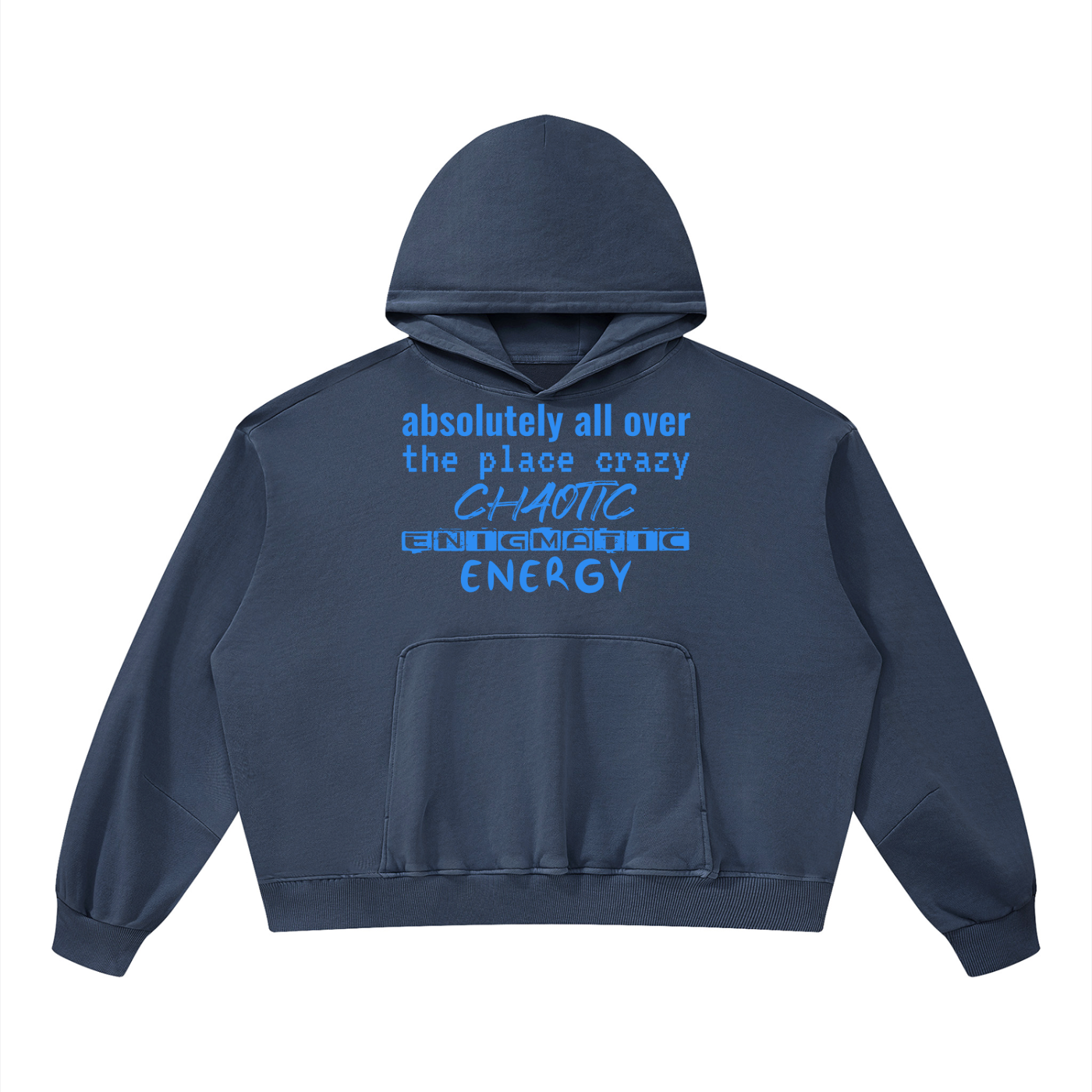 Unisex Boxy Vintage Washed Hoodie